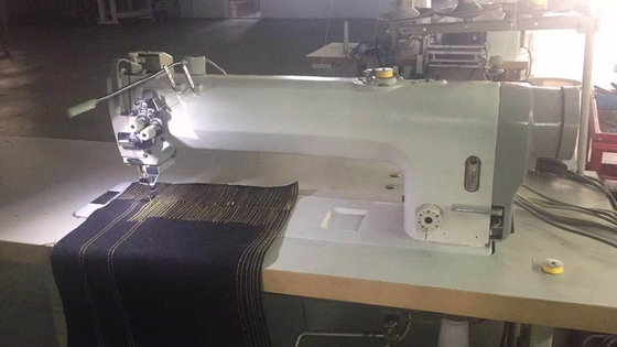 QS-4400D single needle compound feed three synchronization walking foot lockstitch big hook industrial sewing machine
