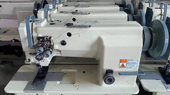 QS-4400D single needle compound feed three synchronization walking foot lockstitch big hook industrial sewing machine