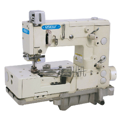 Qs-1301-2F het Flat-bed Multi de ketting-steek van Naald Naaimachines dubbele industrieel picotting